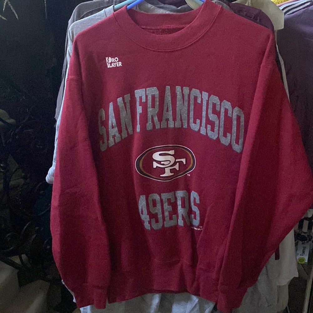 San Francisco 49ers Sweatshirt Large in good used condition- no tags